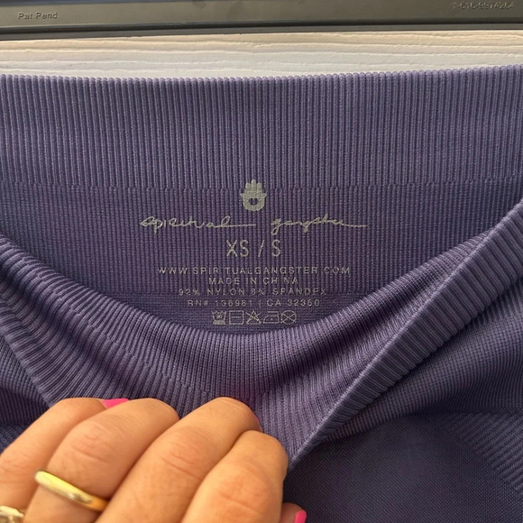 ! Spiritual Gangster Seamless Leggings xs/s - Picture 3 of 4